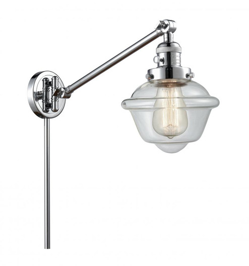 Oxford - 1 Light - 8 inch - Polished Chrome -Adjustable Swing Arm (3442|237-PC-G532-LED)