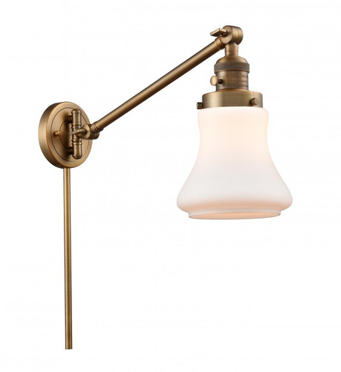 Bellmont - 1 Light - 8 inch - Brushed Brass -Adjustable Swing Arm (3442|237-BB-G191-LED)