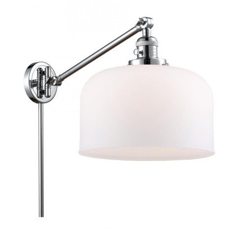 Bell - 1 Light - 12 inch - Polished Chrome -Adjustable Swing Arm (3442|237-PC-G71-L-LED)