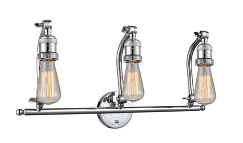 Double Swivel - 3 Light - 26 inch - Polished Chrome - Adjustable Bath Vanity Light (3442|515-3W-PC-LED)