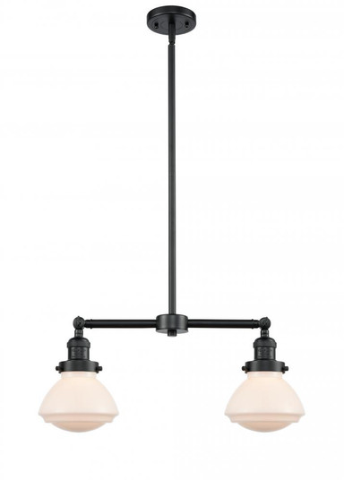 Olean - 2 Light - 22 inch - Oil Rubbed Bronze - Stem Hung - Adjustable Island Light (3442|209-OB-G321)