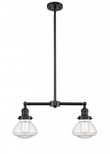 Olean - 2 Light - 22 inch - Oil Rubbed Bronze - Stem Hung - Adjustable Island Light (3442|209-OB-G322)