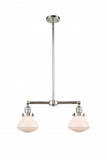 Olean - 2 Light - 22 inch - Polished Nickel - Stem Hung - Adjustable Island Light (3442|209-PN-G321)