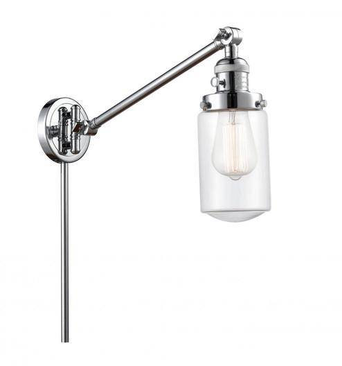 Dover - 1 Light - 5 inch - Polished Chrome -Adjustable Swing Arm (3442|237-PC-G312-LED)