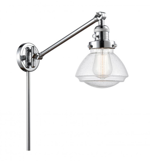 Olean - 1 Light - 9 inch - Polished Chrome -Adjustable Swing Arm (3442|237-PC-G324-LED)