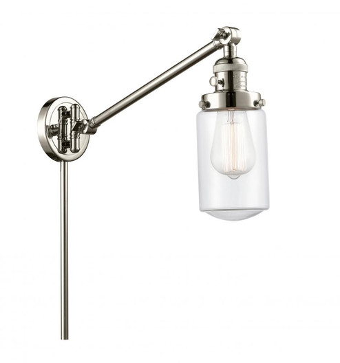 Dover - 1 Light - 5 inch - Polished Nickel -Adjustable Swing Arm (3442|237-PN-G312-LED)