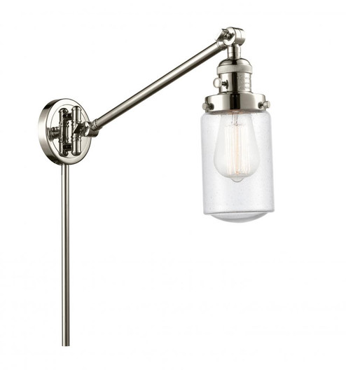 Dover - 1 Light - 5 inch - Polished Nickel -Adjustable Swing Arm (3442|237-PN-G314-LED)
