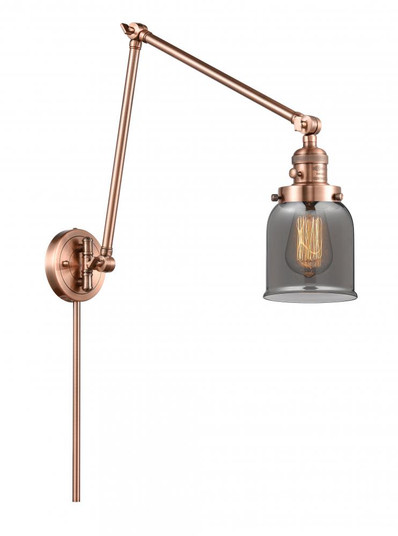 Bell - 1 Light - 8 inch - Antique Copper -Adjustable Swing Arm (3442|238-AC-G53)