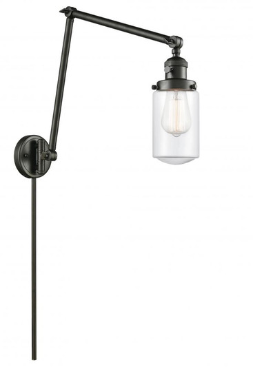 Dover - 1 Light - 5 inch - Oil Rubbed Bronze -Adjustable Swing Arm (3442|238-OB-G312-LED)