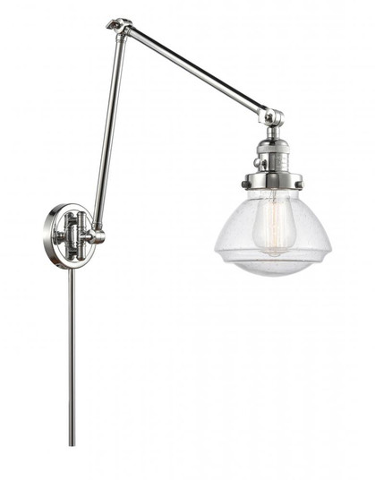 Olean - 1 Light - 9 inch - Polished Chrome -Adjustable Swing Arm (3442|238-PC-G324-LED)