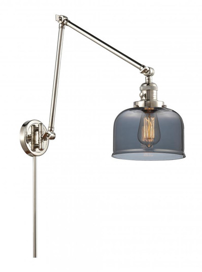 Bell - 1 Light - 8 inch - Polished Nickel -Adjustable Swing Arm (3442|238-PN-G73)