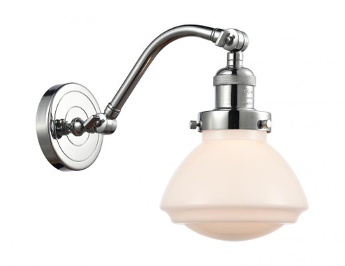 Olean - 1 Light - 7 inch - Polished Chrome - Adjustable Sconce (3442|515-1W-PC-G321-LED)