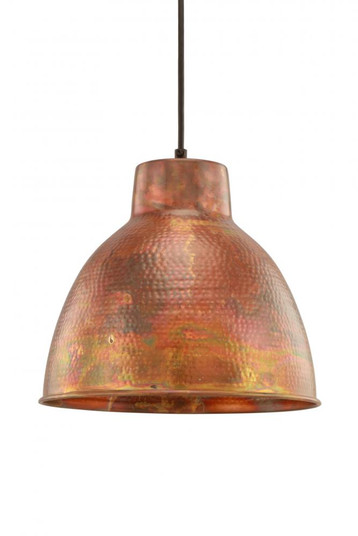 Charita - 1 Light - 11 inch - Burnt Copper - Cord hung - Mini Pendant (3442|650-1P-BC-11)