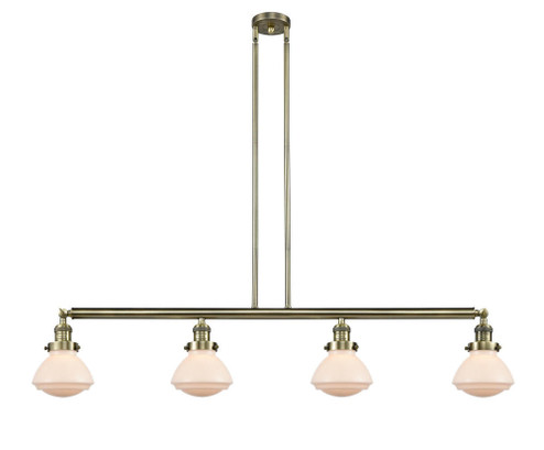 Olean - 4 Light - 51 inch - Antique Brass - Stem Hung - Adjustable Island Light (3442|214-AB-G321)