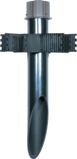 2'' Diameter Mounting Post- PVC- Light Gray Finish (81|60/679)