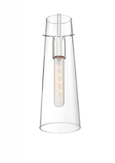 Alondra - 1 Light Mini Pendant with Clear Glass - Polished Nickel Finish (81|60/6870)