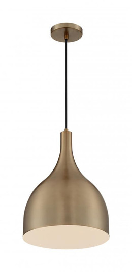 Bellcap - 1 Light Pendant with- Burnished Brass Finish (81|60/7077)
