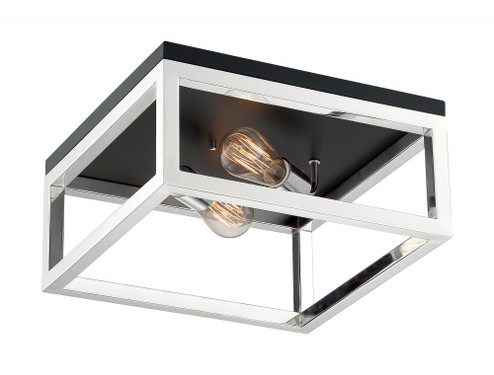 Cakewalk - 2 Light Flush Mount with- Polished Nickel Finish (81|60/7095)