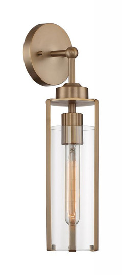 Marina - 1 Light Sconce with Clear Glass - Burnished Brass Finish (81|60/7151)