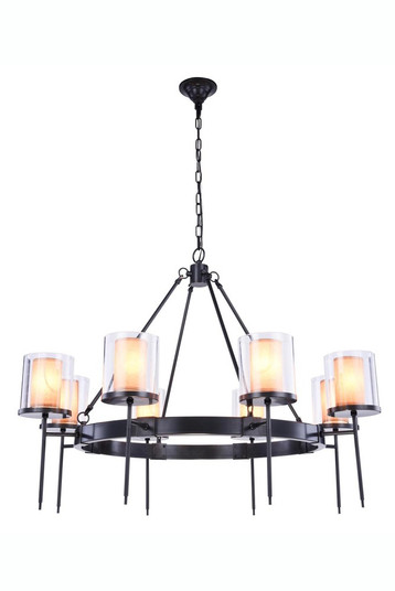 Bradford 8 Light Bronze Chandelier (758|1504G45BZ)