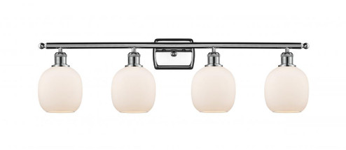 Belfast - 4 Light - 36 inch - Polished Chrome - Bath Vanity Light (3442|516-4W-PC-G101)