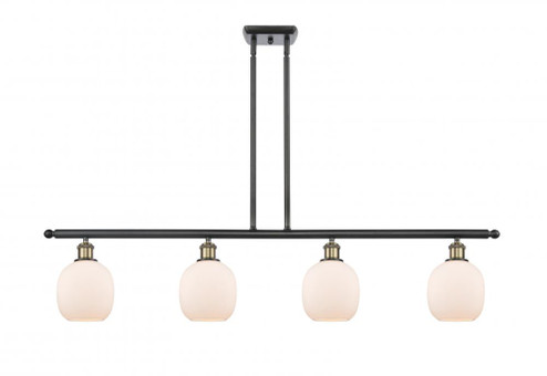 Belfast - 4 Light - 48 inch - Black Antique Brass - Stem hung - Island Light (3442|516-4I-BAB-G101-LED)