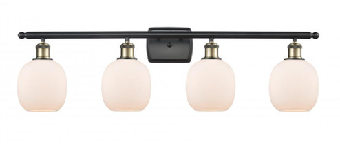 Belfast - 4 Light - 36 inch - Black Antique Brass - Bath Vanity Light (3442|516-4W-BAB-G101)
