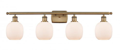 Belfast - 4 Light - 36 inch - Brushed Brass - Bath Vanity Light (3442|516-4W-BB-G101-LED)