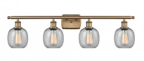 Belfast - 4 Light - 36 inch - Brushed Brass - Bath Vanity Light (3442|516-4W-BB-G104-LED)
