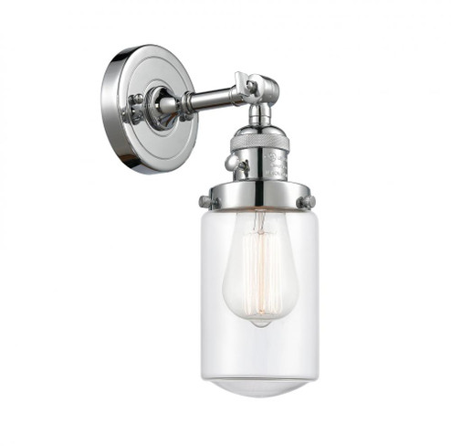Dover - 1 Light - 5 inch - Polished Chrome - Adjustable Sconce (3442|203SW-PC-G312)