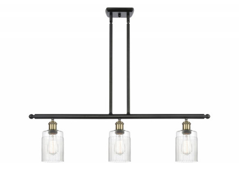 Hadley - 3 Light - 36 inch - Black Antique Brass - Stem hung - Island Light (3442|516-3I-BAB-G342)