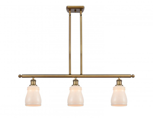 Ellery - 3 Light - 36 inch - Brushed Brass - Stem hung - Island Light (3442|516-3I-BB-G391-LED)