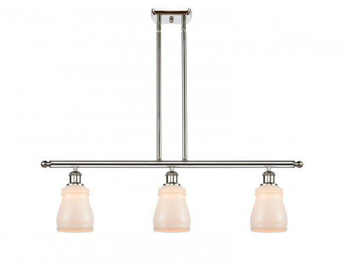 Ellery - 3 Light - 36 inch - Polished Nickel - Stem hung - Island Light (3442|516-3I-PN-G391)