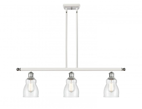 Ellery - 3 Light - 36 inch - White Polished Chrome - Stem hung - Island Light (3442|516-3I-WPC-G394-LED)