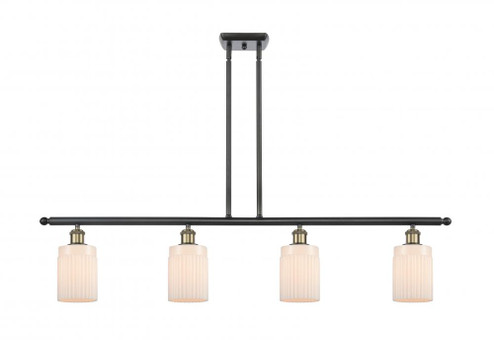 Hadley - 4 Light - 48 inch - Black Antique Brass - Stem hung - Island Light (3442|516-4I-BAB-G341-LED)
