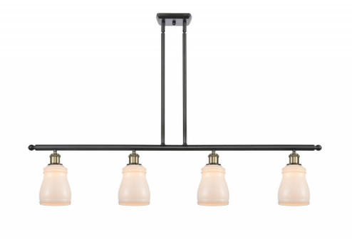 Ellery - 4 Light - 48 inch - Black Antique Brass - Stem hung - Island Light (3442|516-4I-BAB-G391)