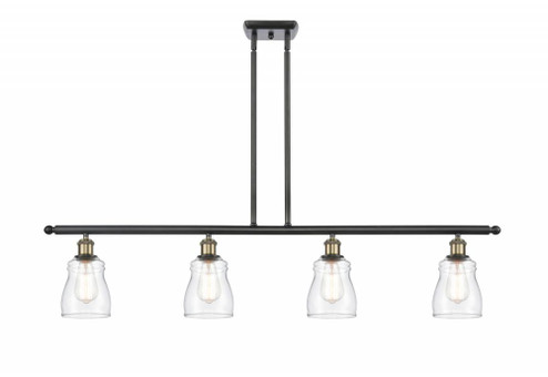 Ellery - 4 Light - 48 inch - Black Antique Brass - Stem hung - Island Light (3442|516-4I-BAB-G392)