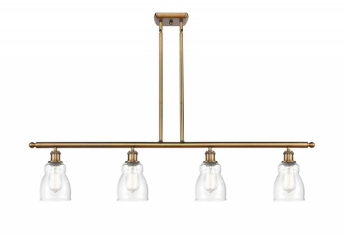 Ellery - 4 Light - 48 inch - Brushed Brass - Stem hung - Island Light (3442|516-4I-BB-G394-LED)