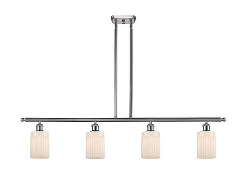 Hadley - 4 Light - 48 inch - Brushed Satin Nickel - Stem hung - Island Light (3442|516-4I-SN-G341-LED)