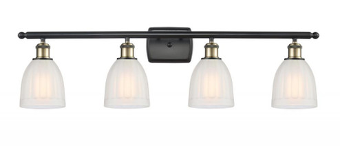 Brookfield - 4 Light - 36 inch - Black Antique Brass - Bath Vanity Light (3442|516-4W-BAB-G441)