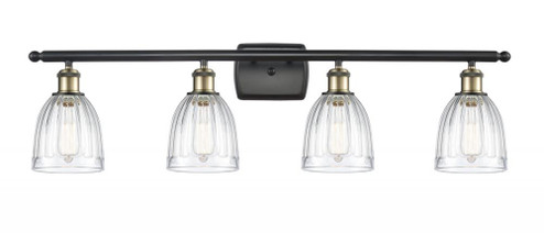 Brookfield - 4 Light - 36 inch - Black Antique Brass - Bath Vanity Light (3442|516-4W-BAB-G442)