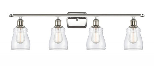 Ellery - 4 Light - 35 inch - Polished Nickel - Bath Vanity Light (3442|516-4W-PN-G392-LED)