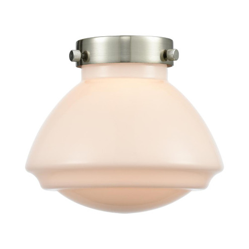 Olean - 7 inch - Cased Matte White Glass (3442|G321)