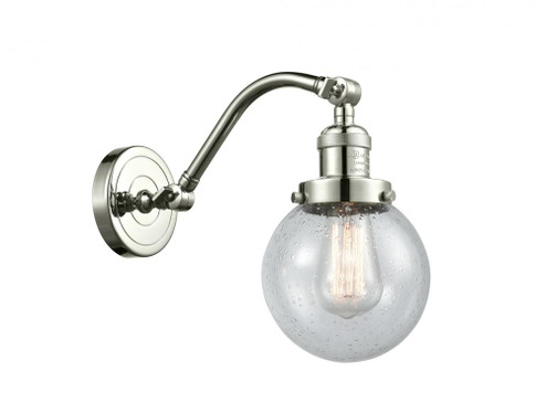 Beacon - 1 Light - 6 inch - Polished Nickel - Adjustable Sconce (3442|515-1W-PN-G204-6)