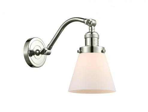 Cone - 1 Light - 7 inch - Polished Nickel - Adjustable Sconce (3442|515-1W-PN-G61-LED)