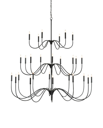 Tirrell Large Black Chandelier (92|9000-0655)