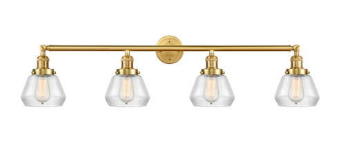 Fulton - 4 Light - 43 inch - Satin Gold - Adjustable Bath Vanity Light (3442|215-SG-G172)