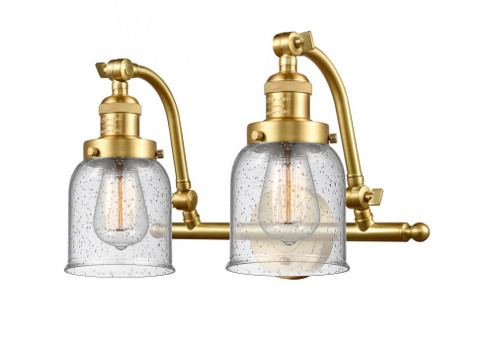 Bell - 2 Light - 18 inch - Satin Gold - Adjustable Bath Vanity Light (3442|515-2W-SG-G54-LED)
