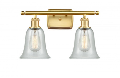 Hanover - 2 Light - 16 inch - Satin Gold - Bath Vanity Light (3442|516-2W-SG-G2812)