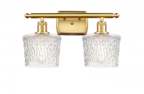 Niagara - 2 Light - 17 inch - Satin Gold - Bath Vanity Light (3442|516-2W-SG-G402-LED)